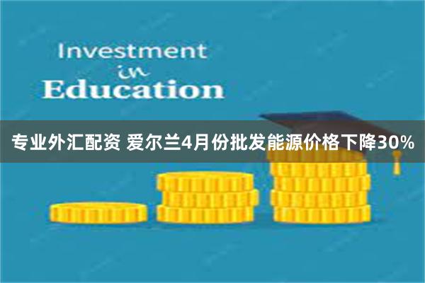 专业外汇配资 爱尔兰4月份批发能源价格下降30%