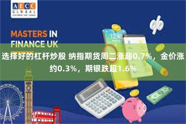 选择好的杠杆炒股 纳指期货周二涨超0.7%，金价涨约0.3%，期银跌超1.6%