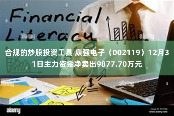 合规的炒股投资工具 康强电子（002119）12月31日主力资金净卖出9877.70万元