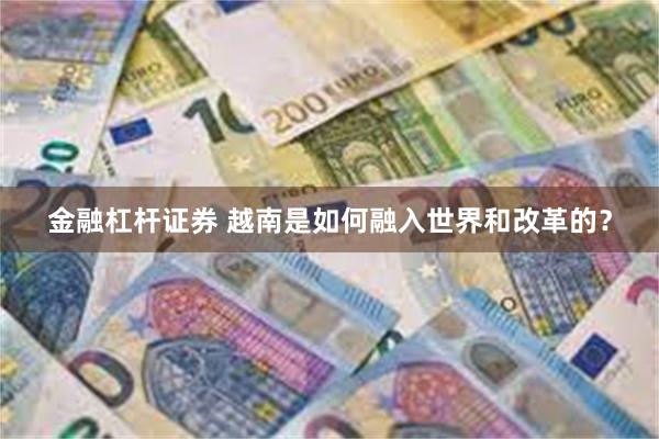 金融杠杆证券 越南是如何融入世界和改革的？